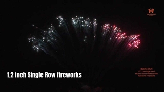 โรงงานจีนขายส่ง 1.2 '' ดอกไม้ไฟเค้ก S แถวเดียว 13 ช็อต