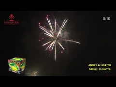 Brocade Crown 25 Shots Cake Fireworks 500g 30*36*225mm