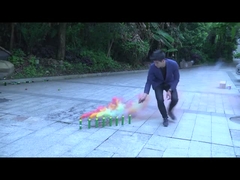 60s ช่องควันสีสัน งานเลี้ยงแต่งงานกลางวัน ไฟควัน