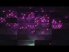 Liuyang แมนดารินเค้ก ไพโรเทคนิค 208 นัด โฟชั่นมืออาชีพ ไฟไหม้ 1.3 กรัม