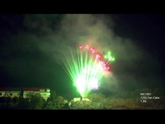 แมนดาริน พิโรเทคนิคมืออาชีพ ไฟไหม้ 130 นัดสําหรับคริสต์มาส