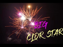 พลุไฟ 21 ช็อตเอฟเฟกต์เค้กดอกไม้ไฟกลางแจ้งเพื่อการเฉลิมฉลอง