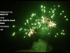 แมนดาริน ไพโรเทคนิค เค้กผู้บริโภค ไฟฟ้า 24 นัด 500 กรัม สําหรับปาร์ตี้