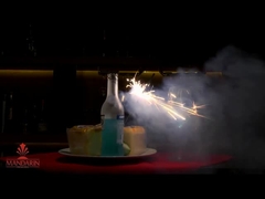 ยกและลง ไฟฟ้า Sparkler 10 นิ้ว 240 มม มังดาริน ไพโรเทคนิค