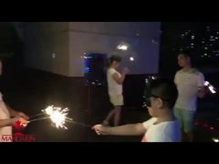 10' นิ้วทอง ไฟฟ้า Sparkler 240mm สําหรับงานแต่ง / ปาร์ตี้วันเกิด