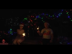 7 นิ้ว พลูมบลูสโซม รูปทรงมือ Sparklers ไฟฟ้า ไฟฟ้าเย็น Spark ไฟฟ้า