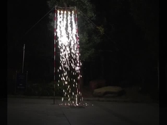 เงิน / ทอง สีสันงานแต่ง เทศกาลน้ําพุ ไฟฟ้า 0.029 CBM