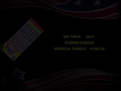 Liuyang Export 8 Ball โรมันเทียน 14 กิโลกรัม เทศกาลลูกบอล โลโก้ตามต้องการ