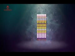 0.039CBM โรมัน เทียน ไฟฟ้า 1 นิ้ว 5 8 ลูกยิงสําหรับงานปาร์ตี้วันเกิด