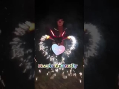 เทศกาลดอกไม้ไฟของเล่นกลางแจ้ง Magic Butterfly Fireworks 1.4G 0336 สำหรับการเฉลิมฉลอง