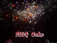 โรงงานจีน ขายปลีก 200G 16 นัด รูปแบบแฟน เค้กผู้บริโภค ไฟฟุตเพลิง Custom Liuyang ไฟฟุตเพลิง