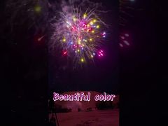 โรงงานผลิตพลุสวยงามสีสัน 1.4 กรัม พลุสำหรับผู้บริโภค พลุเค้ก พลุชุด