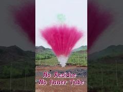 แบตเตอรี่ดอกไม้ไฟ 100 นัด เค้กดอกไม้ไฟกลางวัน ดอกไม้ไฟ ไม่ทิ้งสารตกค้าง ไม่มีท่อด้านใน ดอกไม้ไฟควันหลากสี