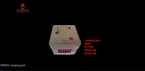 1.4G UN006 200 Grams Consumer Cake Fireworks for Christmas Celebration with Customized Effects