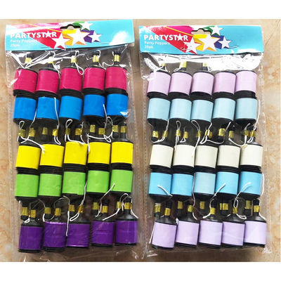 Party Popper Shooter Bottle Shapes Party Cannon สำหรับการเฉลิมฉลอง