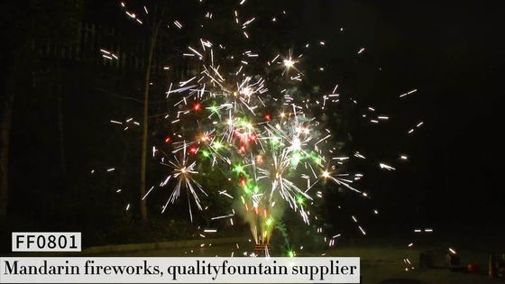 Liuyang Mandarin Pyrotechnics Fountain ดอกไม้ไฟเย็นเป็นมิตรกับสิ่งแวดล้อม