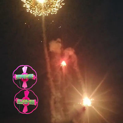 Liuyang Big Jellyfish Fireworks ดอกไม้ไฟแปลกใหม่ Skyshots ดอกไม้ไฟ Pyrotechnic