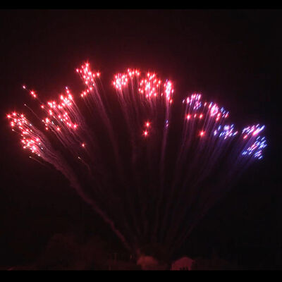 โรงงานจีน ขายปลีก 1.2'' 13 นัด แถวเดียว S เค้ก ไฟฟ้า สีน้ําเงิน สีแดง สีขาว Strobe มังดาริน ไฟฟ้ากลางแจ้ง