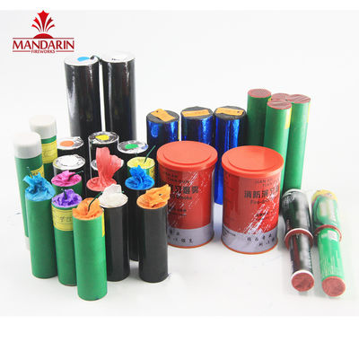 Daytime Handheld Colored Smoke Bombs , Colour Smoke Flare Fireworks