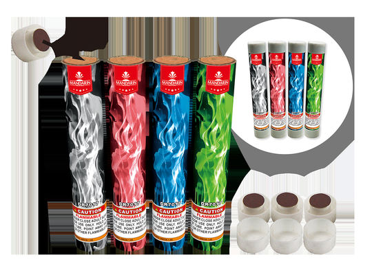 ขายปลีก ภาพถ่าย งานแต่งงาน ควันสีสัน ธารพานระเบิด ไฟไหม้ ไฟไหม้ ปิโรเทคนิคที่กําหนดเอง