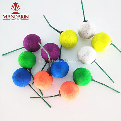 Mandarin Customized Party Festival Colorful Smoke Bomb Fireworks Kids Pyrotechnics Color Smoke Balls