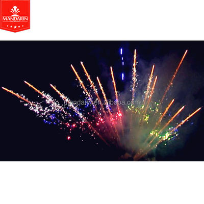 การแสดงดอกไม้ไฟระดับมืออาชีพ การแสดงดอกไม้ไฟ 100 นัด Z / Fan Shape Cake Pyrotechnics