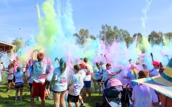 Party Popper Confetti Cannon, Holi Powder Cannon สำหรับงานแต่งงาน
