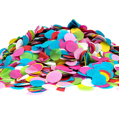 Custom Rainbow Confetti Cannon สำหรับตกแต่งงานแต่งงานวันเกิด