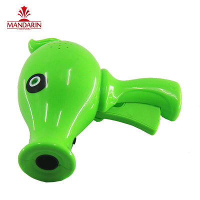 Handheld Toy Firework 0.039CBM Automatic Ignition Pea Shooter With Music