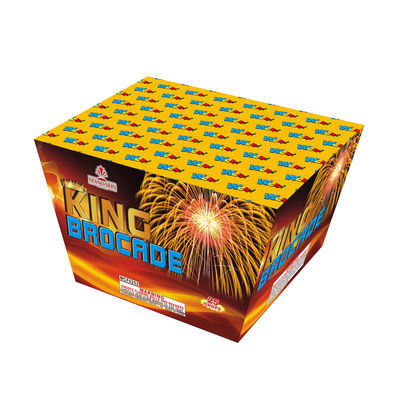 25 Shots 500 Gram Consumer Cake ดอกไม้ไฟ Fan Shape แสดงความยินดีกับดอกไม้ไฟ