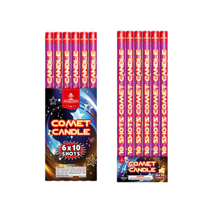 10 Shots Comet Roman Candle Stick ดอกไม้ไฟ 2021 แมนดารินดอกไม้ไฟสำหรับงานแต่งงาน