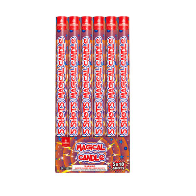 Liuyang 5 Balls Magical Roman Candles ดอกไม้ไฟ AFSL Certified